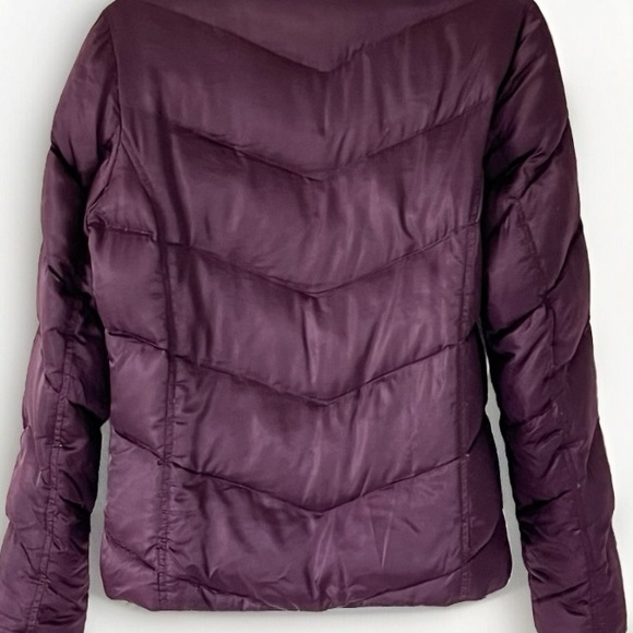 Eddie Bauer Goose Down Women's Puffer Jacket Dark Purple Size X-Small - Picture 8 of 15